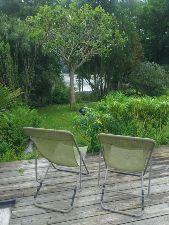 Villa Un Jardin en Pente Douce Locquenole Exterior foto